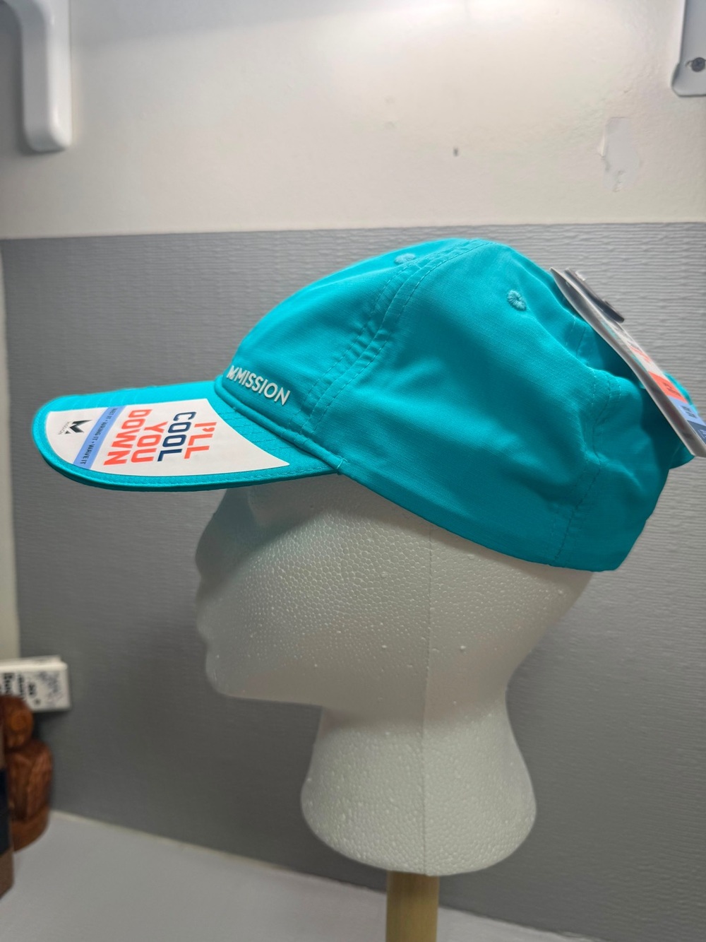 Mission Women’s Turquoise Cooling Visor Cap